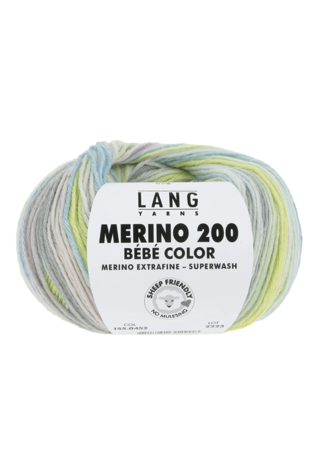 Merino 200 bebe color Lang Yarns