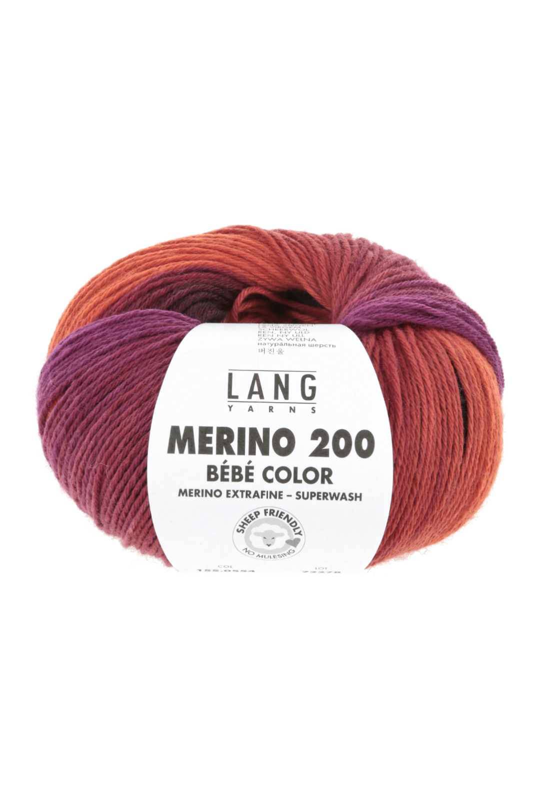 Merino 200 bebe color Lang Yarns