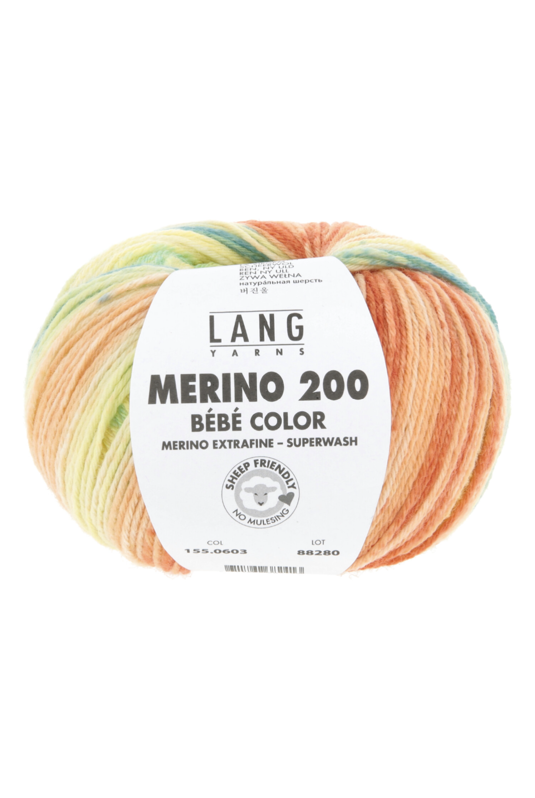 Merino 200 bebe color Lang Yarns