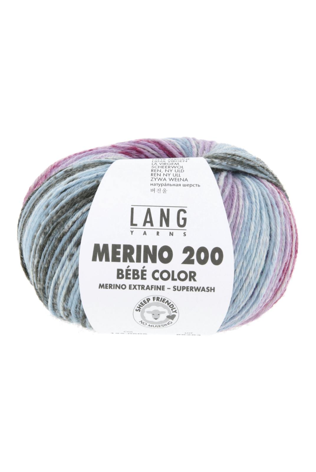 Merino 200 bebe color Lang Yarns